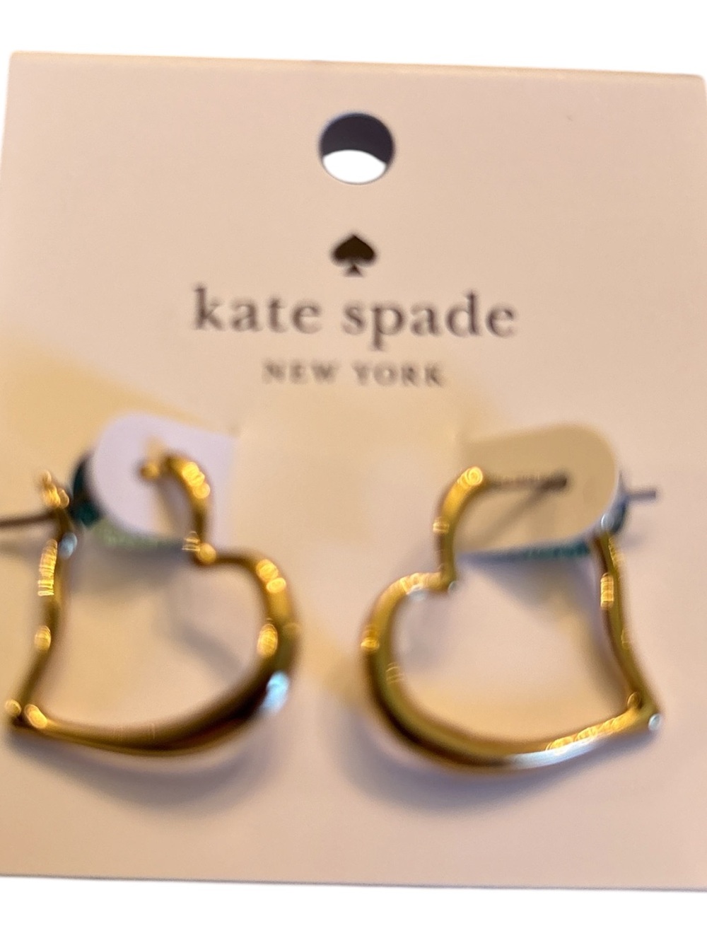 Kate Spade New York Amour Hoop Earrings
